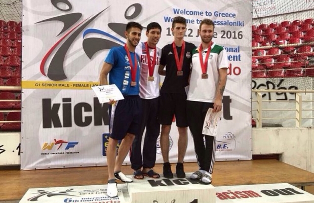 Член олимпийской сборной России Алексей Денисенко стал победителем турнира по тхэквондо в Греции